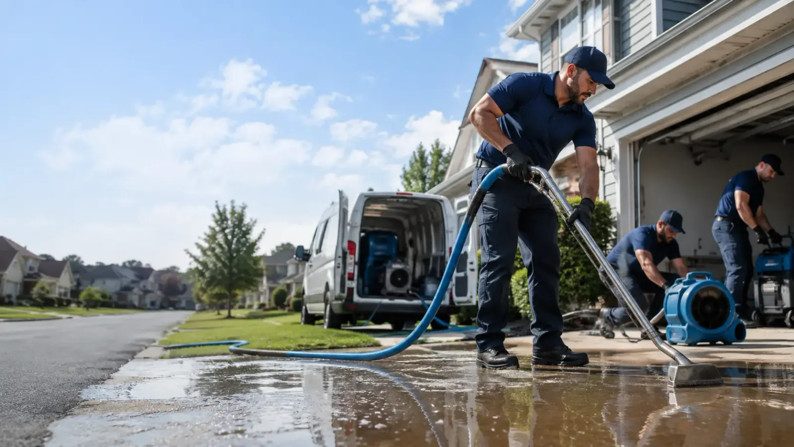 Flood Damage Restoration in Carp Lake, MI